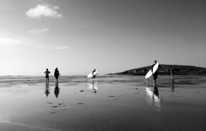 Surf beach, Cornwall, UK 2016