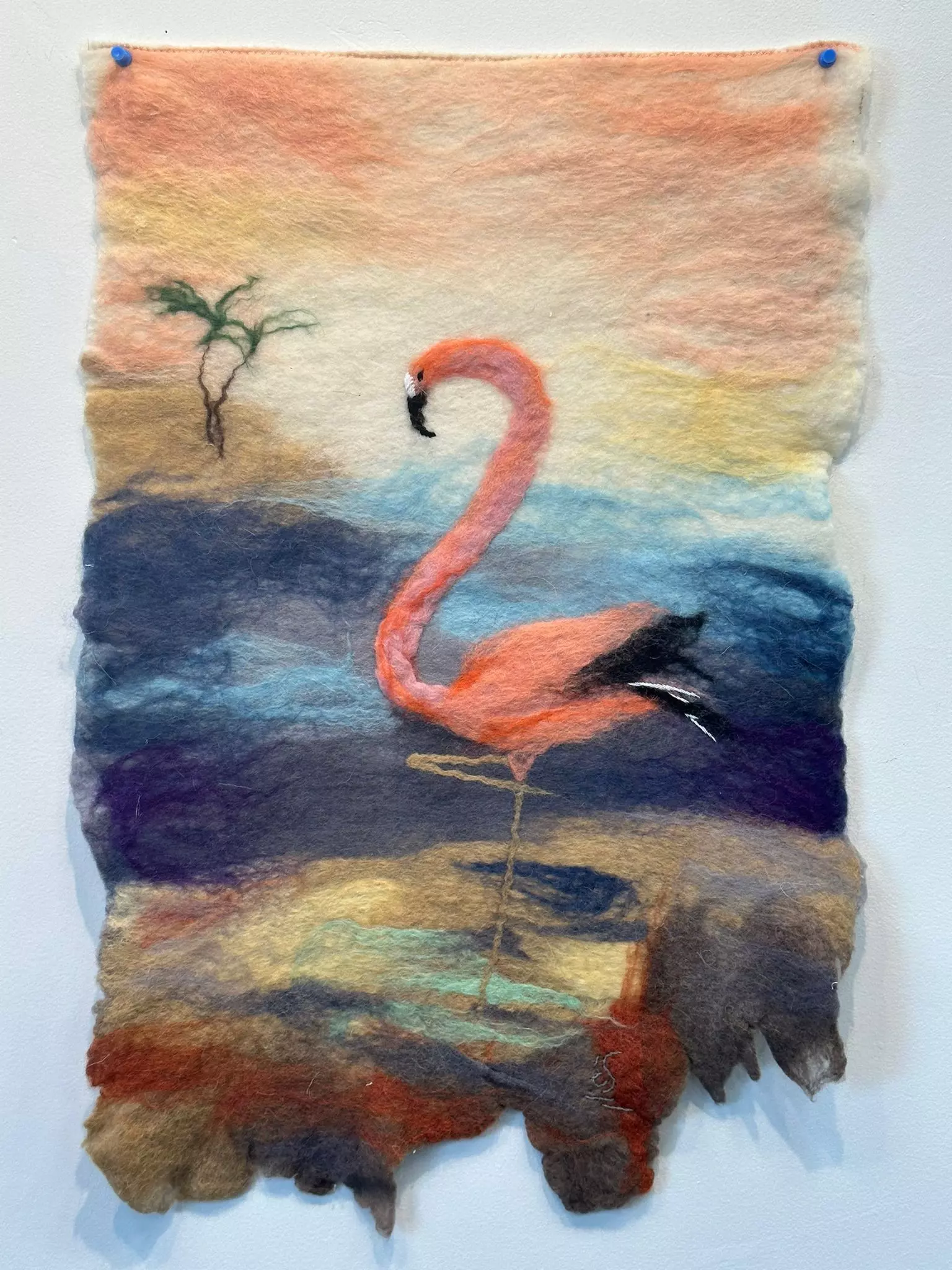 Flamingo color sunset  #2