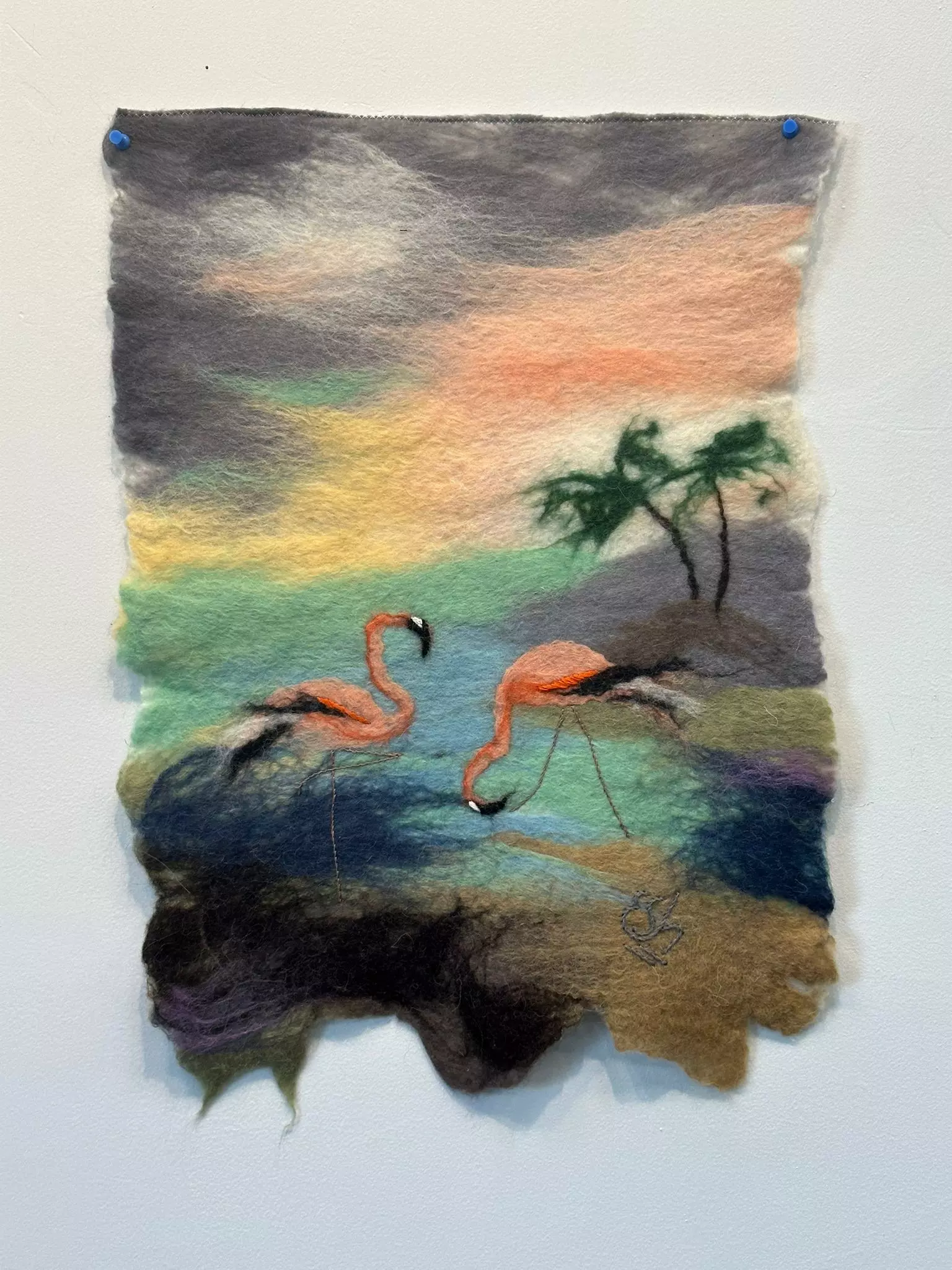 Flamingo color sunset  #6