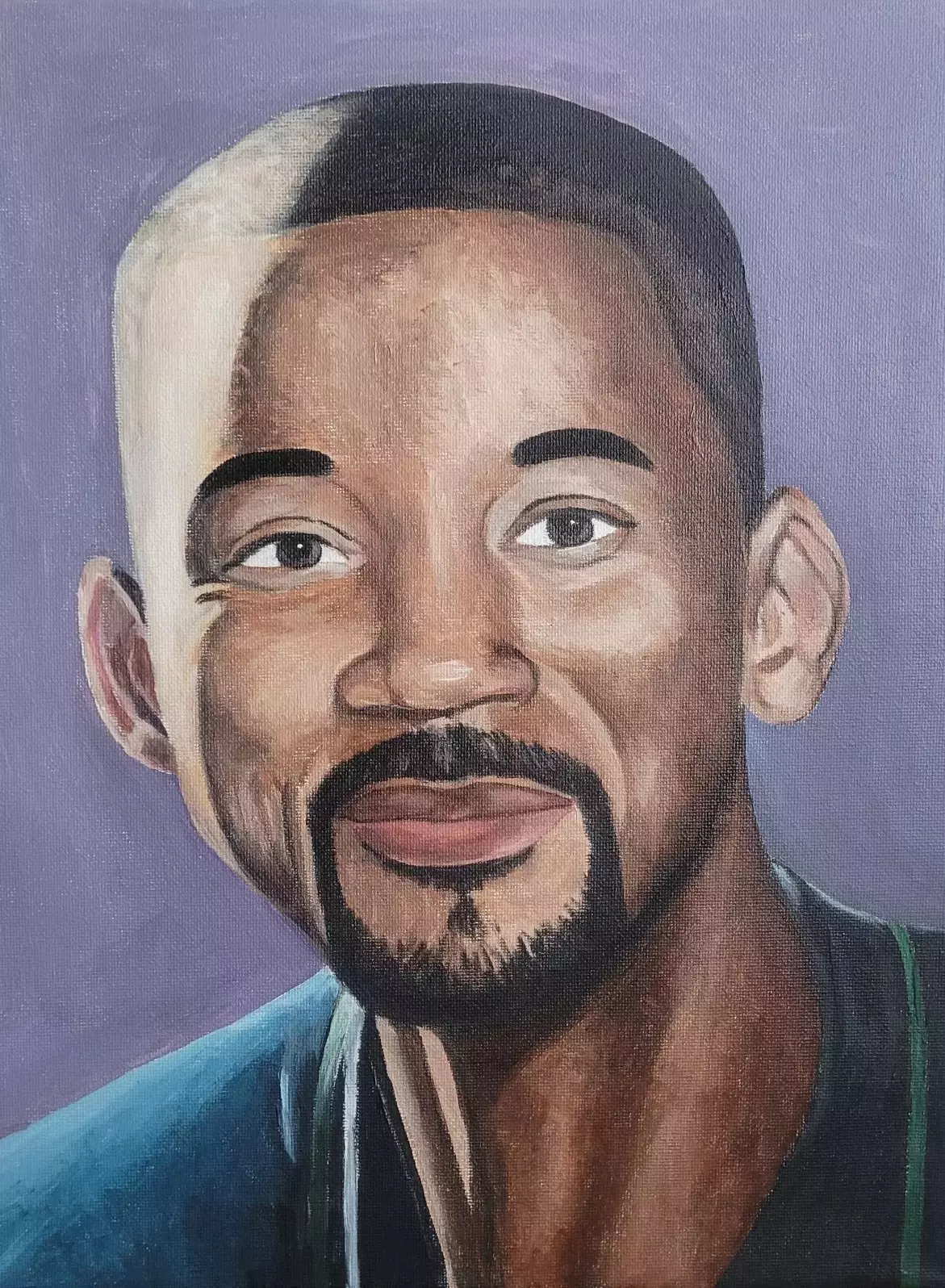 Will Smith. Acrylic on canvas.