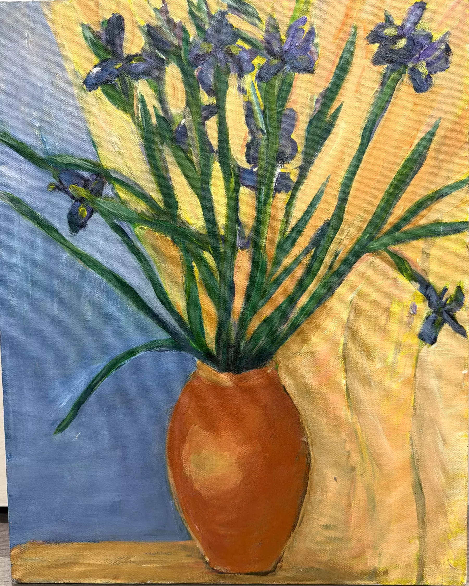 Symphony of blue and gold