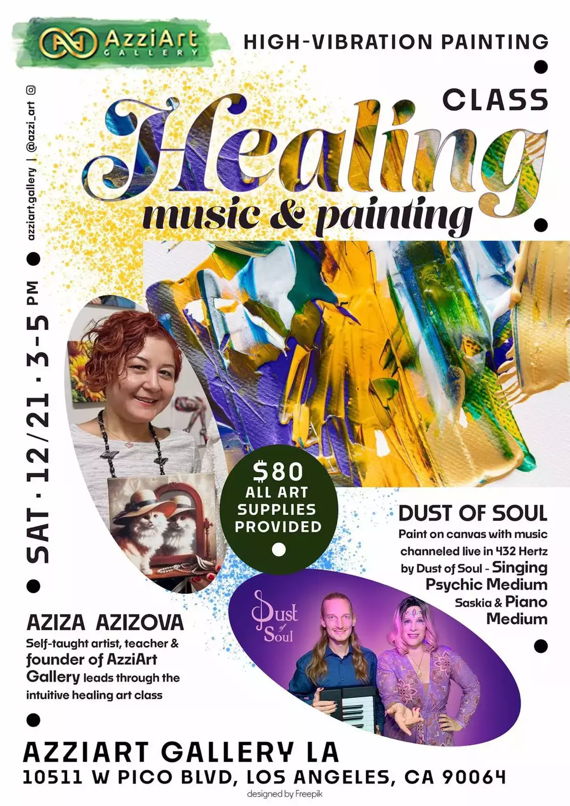 Healing Music & Painting. December 21.