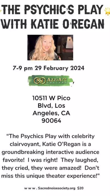 Psychic's Play with KATIE O'REGAN