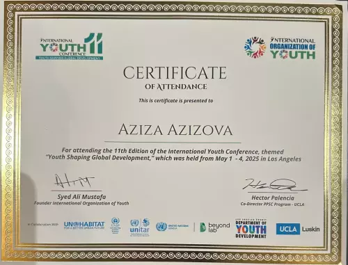 Certificate of Attendance