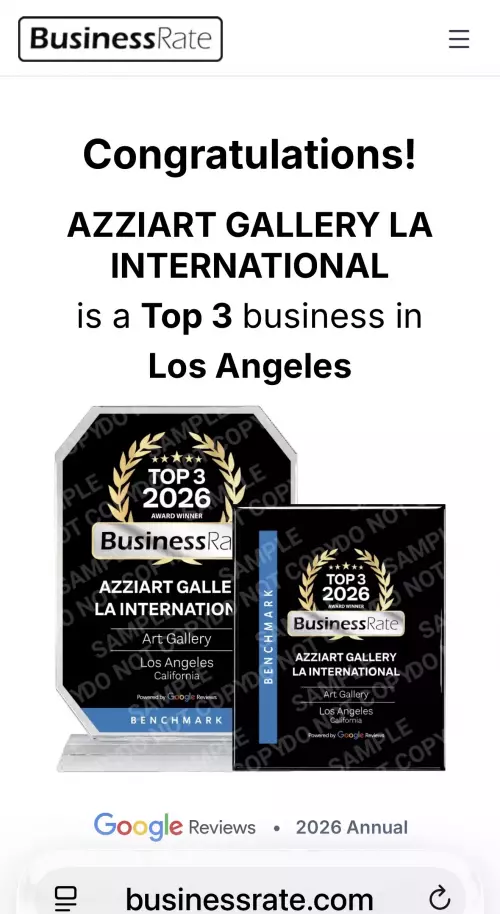 Recognition. BusinesRate Los Angeles. Google reviews. Top #3 Gallery in Los Angeles.